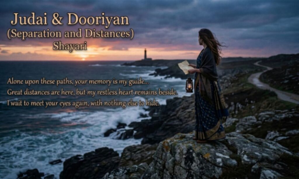 Judai & Dooriyan Shayari (जुदाई और दूरियाँ)