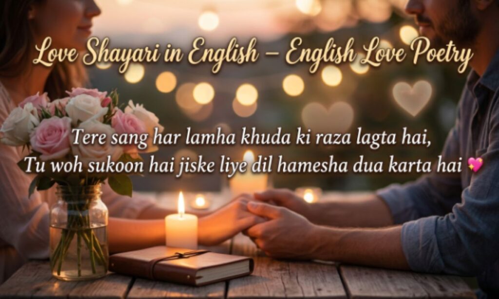 Love Shayari in English – English Love Poetry