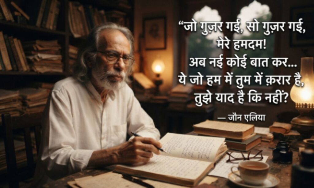Jaun Elia Motivational Shayari