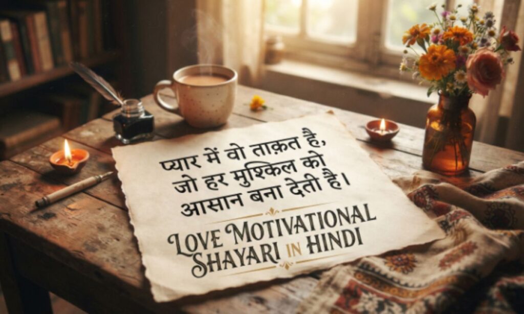 Love Motivational Shayari