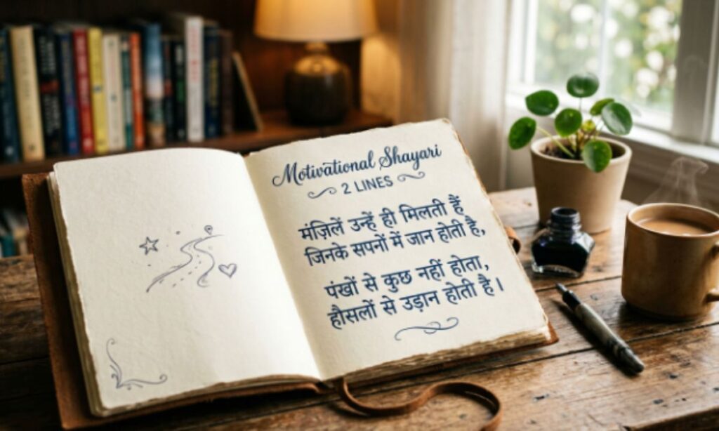 Motivational Shayari 2 Lines