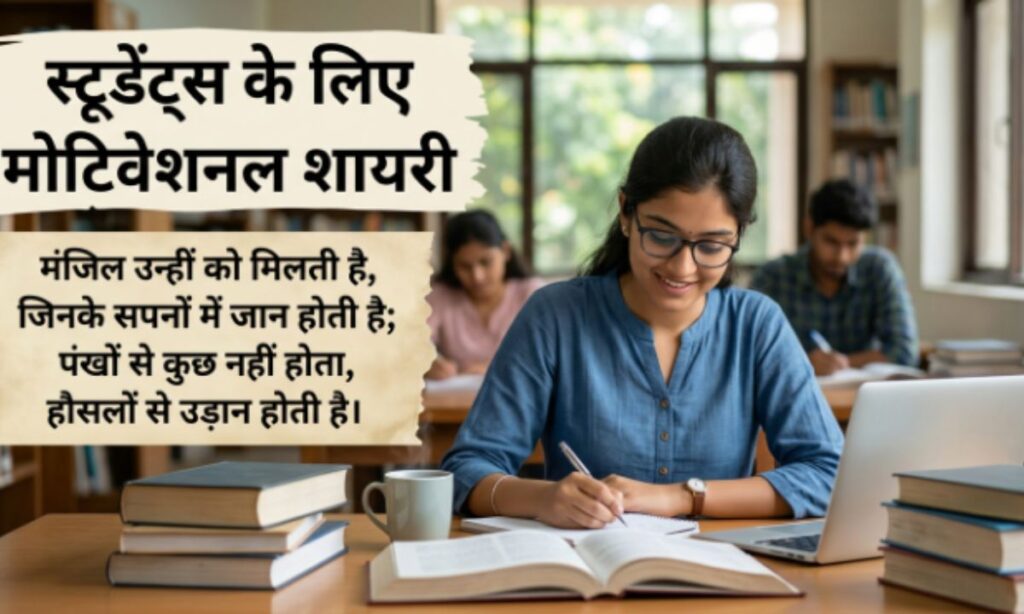 Motivational Shayari in Hindi For Students