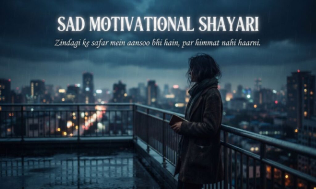 Sad Motivational Shayari 