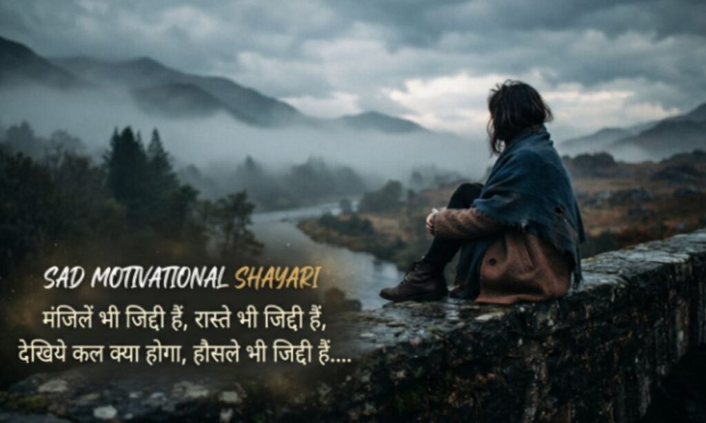 Sad Motivational Shayari