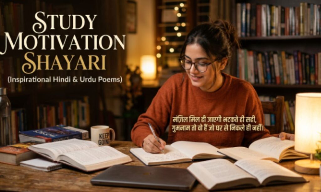 Study Motivation Shayari